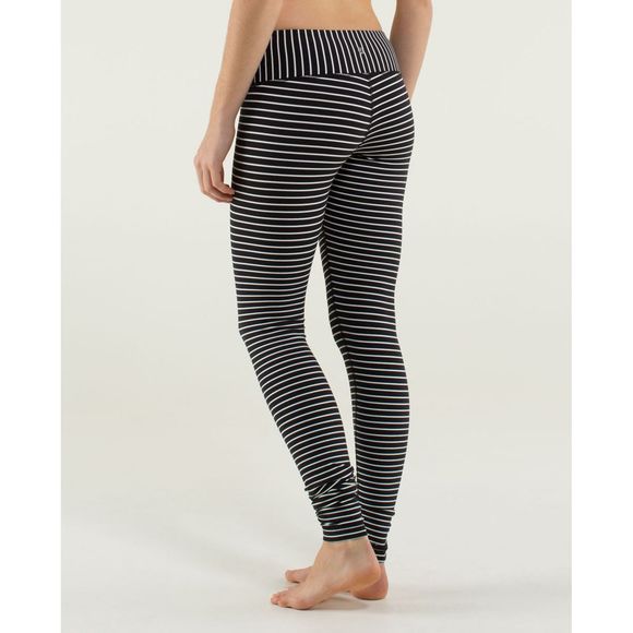 black and white striped lululemon pants